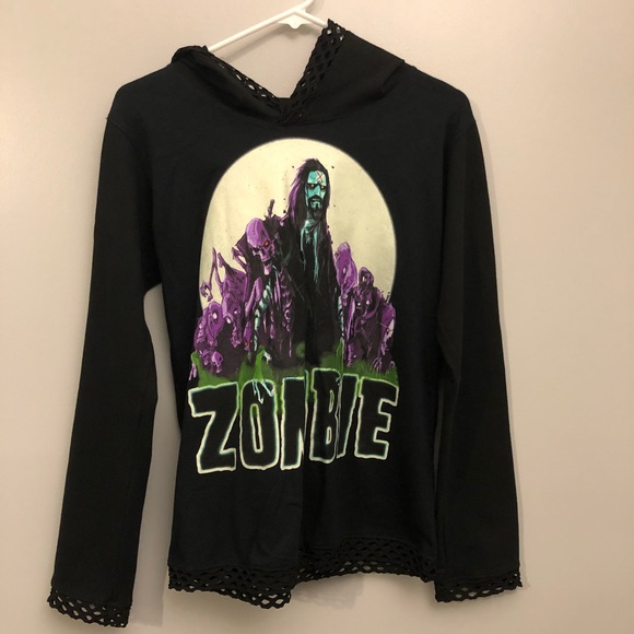 Rob zombie Tops - HORROR ROB ZOMBIE HOODIE